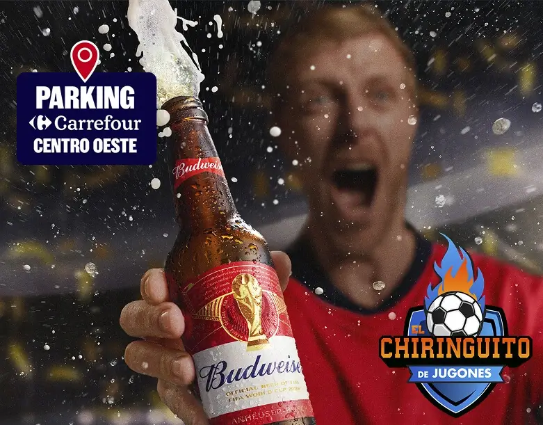Visionado partidos mundial 2026 Budweiser
